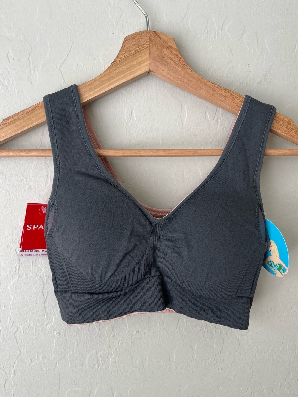 Spanx breast of both worlds reversible comfort bra NEW XS